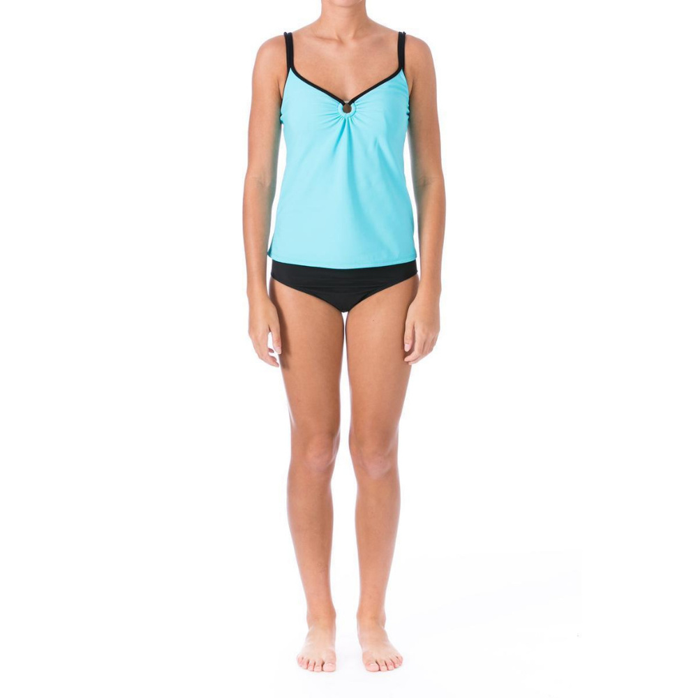 MAINSTREAM BLUE O-RING TANKINI SWIMSUIT SET